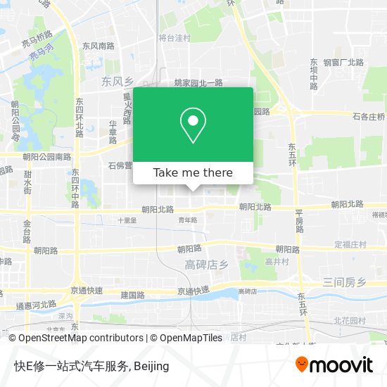 快E修一站式汽车服务 map