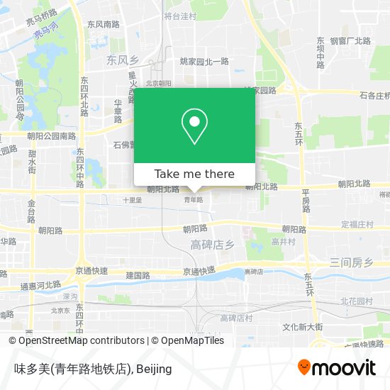 味多美(青年路地铁店) map