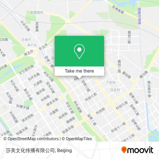 莎美文化传播有限公司 map