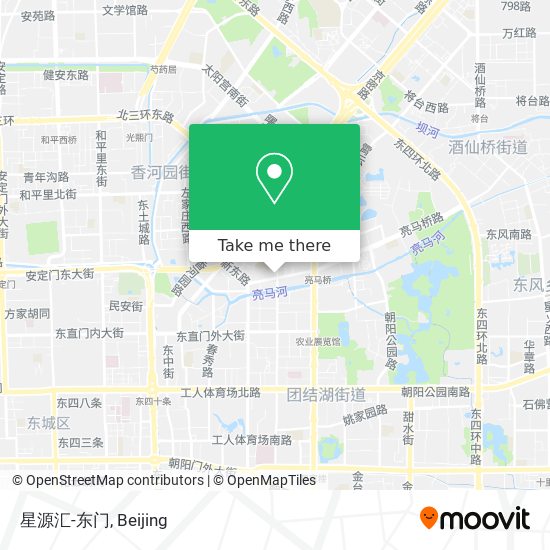 星源汇-东门 map