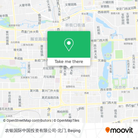 农银国际中国投资有限公司-北门 map
