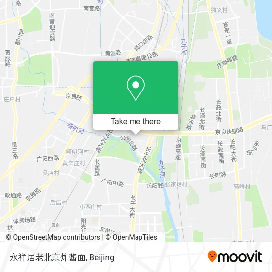 永祥居老北京炸酱面 map
