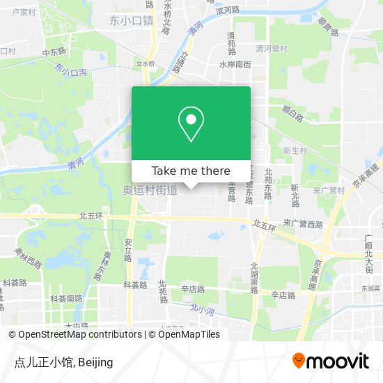 点儿正小馆 map