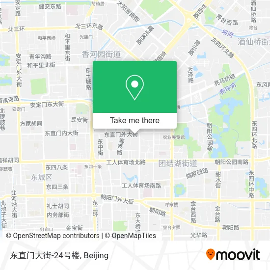 东直门大街-24号楼 map