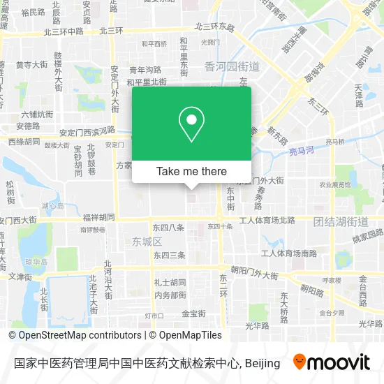 国家中医药管理局中国中医药文献检索中心 map