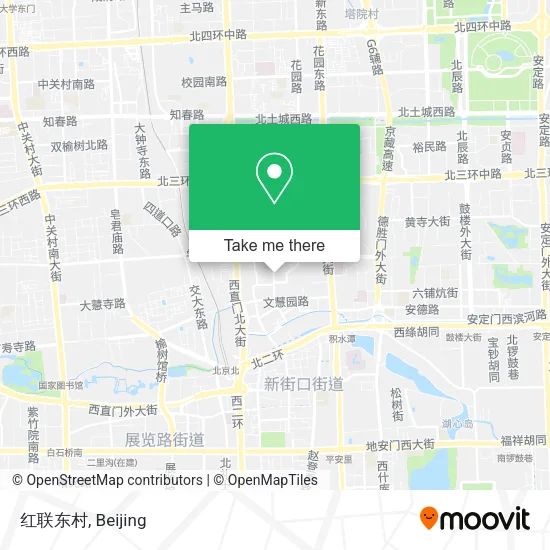 红联东村 map