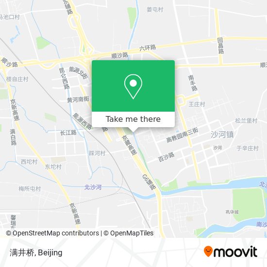 满井桥 map