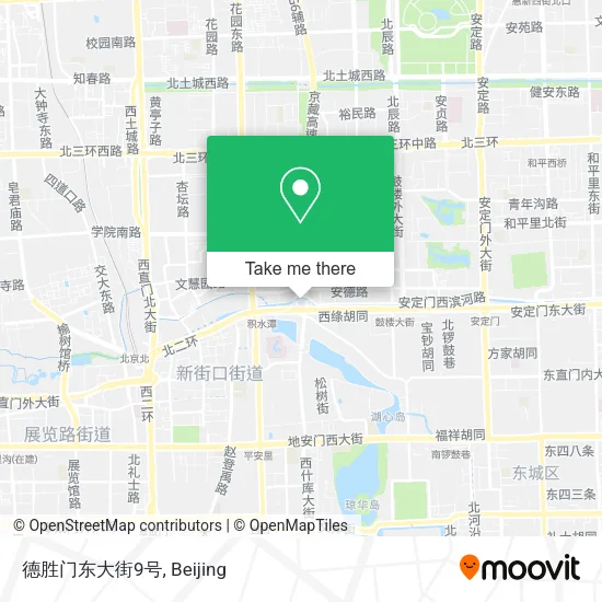德胜门东大街9号 map