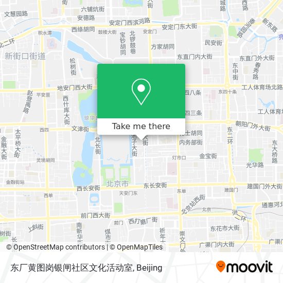 东厂黄图岗银闸社区文化活动室 map