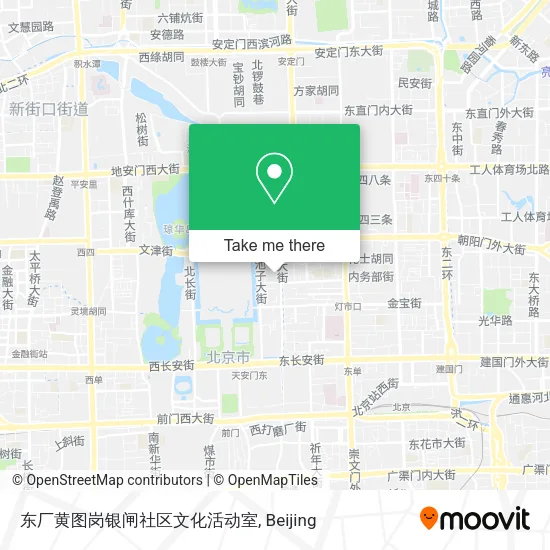 东厂黄图岗银闸社区文化活动室 map