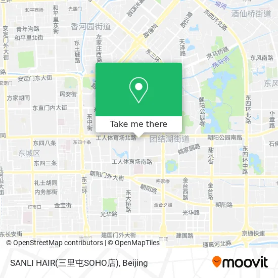SANLI HAIR(三里屯SOHO店) map