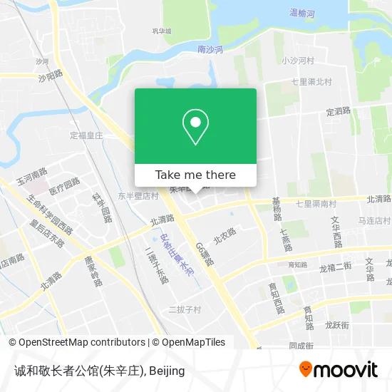 诚和敬长者公馆(朱辛庄) map