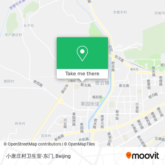 小唐庄村卫生室-东门 map