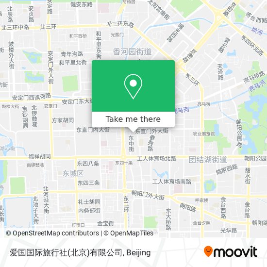 爱国国际旅行社(北京)有限公司 map