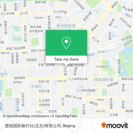 爱国国际旅行社(北京)有限公司 map