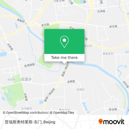 普瑞斯奥特莱斯-东门 map