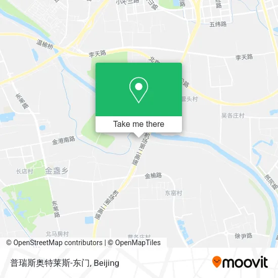 普瑞斯奥特莱斯-东门 map