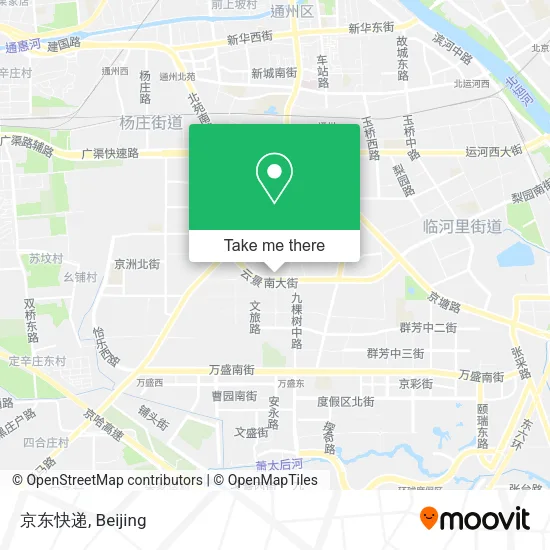 京东快递 map