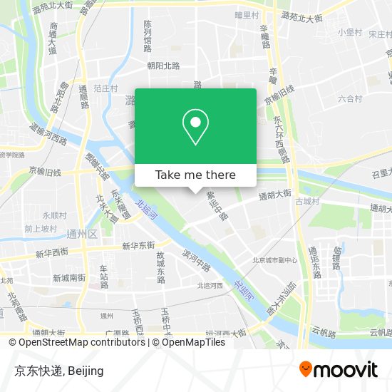 京东快递 map