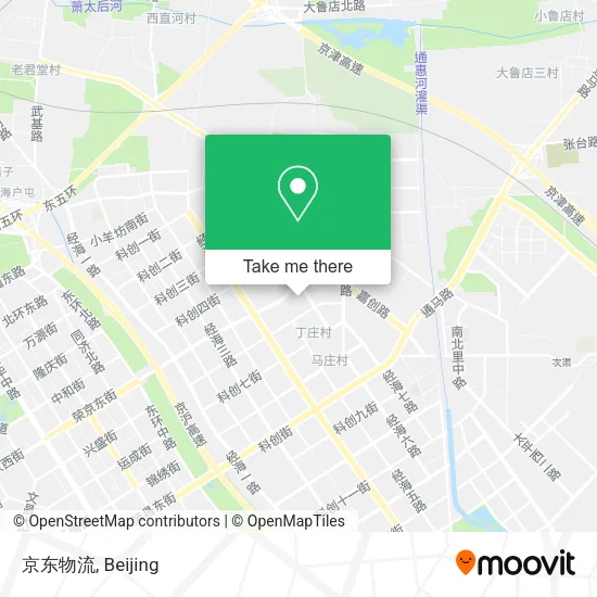 京东物流 map