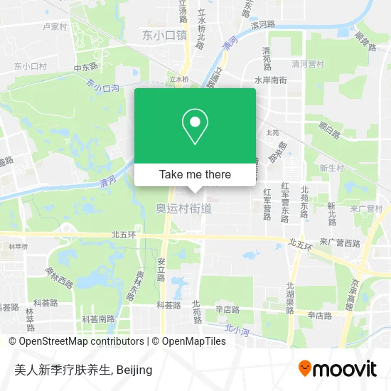 美人新季疗肤养生 map
