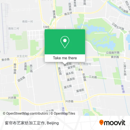 窗帘布艺家纺加工定作 map