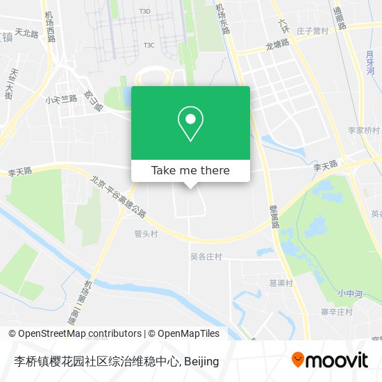 李桥镇樱花园社区综治维稳中心 map