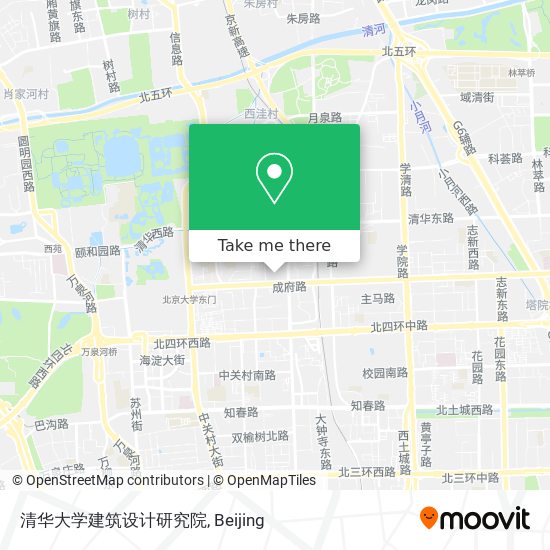 清华大学建筑设计研究院 map