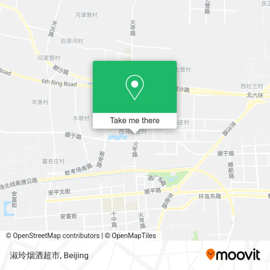 淑玲烟酒超市 map