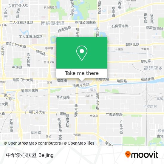 中华爱心联盟 map