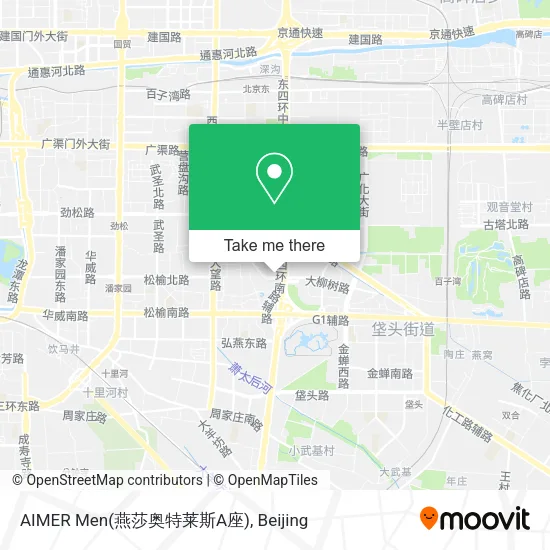 AIMER Men(燕莎奥特莱斯A座) map