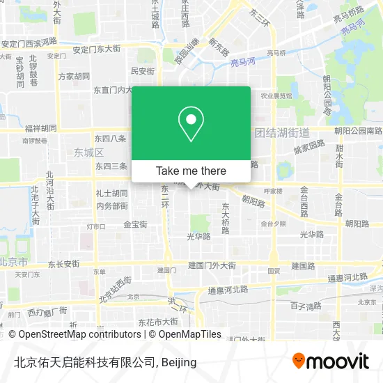北京佑天启能科技有限公司 map