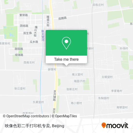映像色彩二手打印机专卖 map