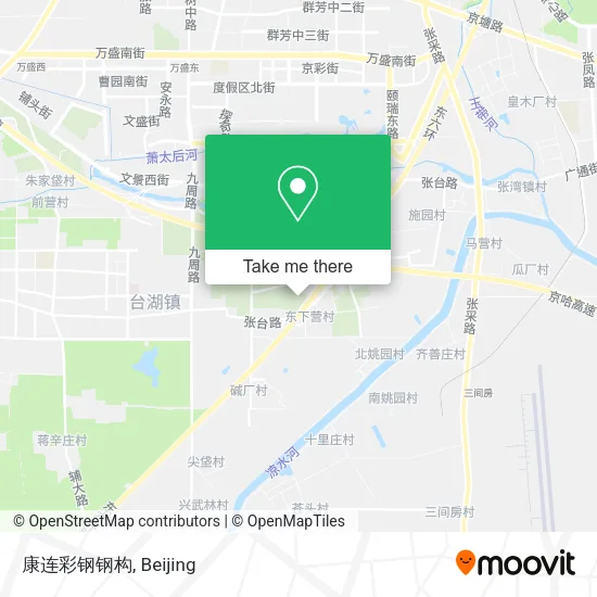 康连彩钢钢构 map