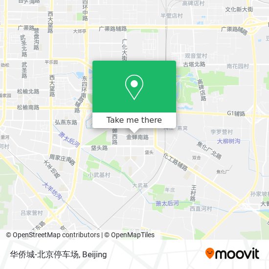 华侨城-北京停车场 map