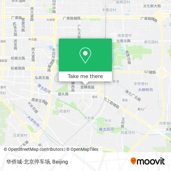 华侨城-北京停车场 map