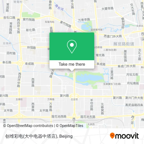 创维彩电(大中电器中塔店) map