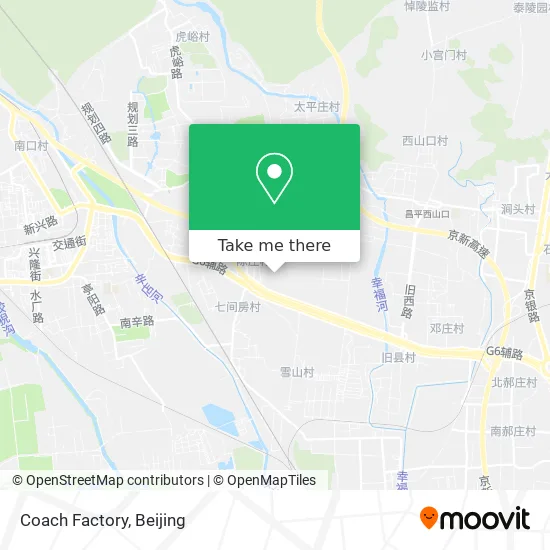 Coach Factory map