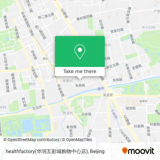 healthfactory(华润五彩城购物中心店) map
