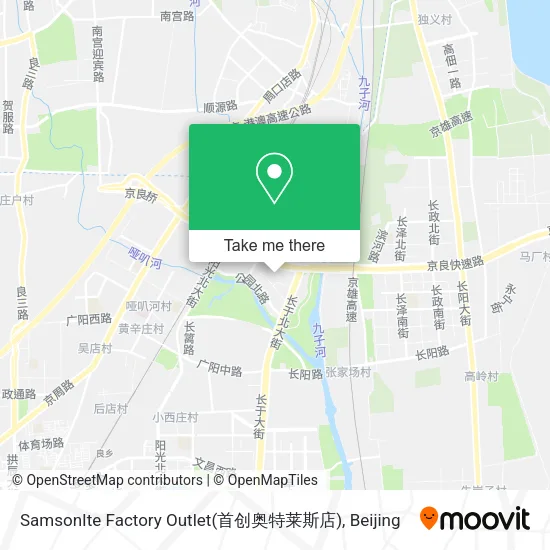 SamsonIte Factory Outlet(首创奥特莱斯店) map