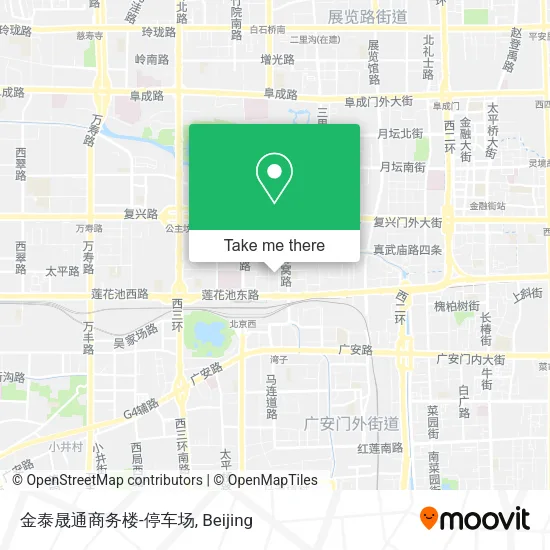金泰晟通商务楼-停车场 map