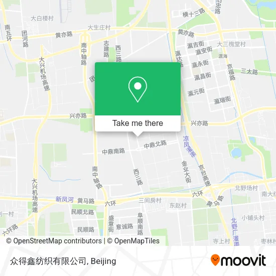 众得鑫纺织有限公司 map
