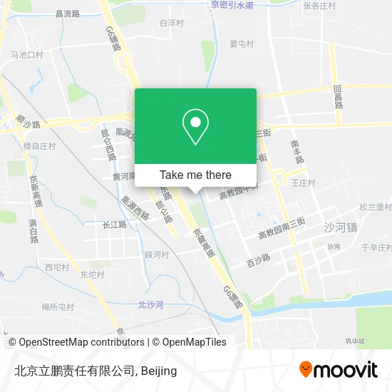 北京立鹏责任有限公司 map