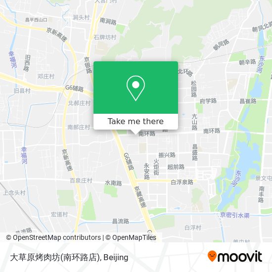 大草原烤肉坊(南环路店) map
