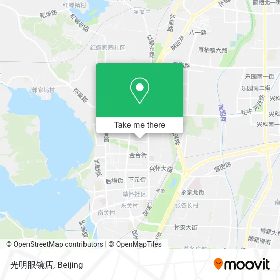 光明眼镜店 map