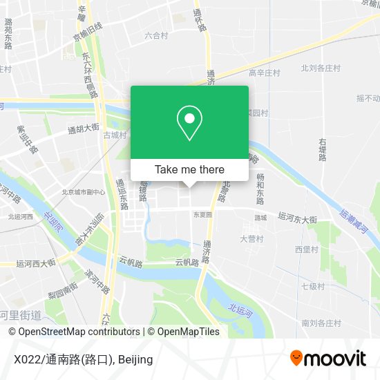 X022/通南路(路口) map