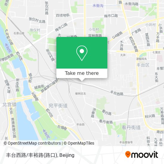 丰台西路/丰裕路(路口) map