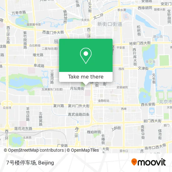 7号楼停车场 map