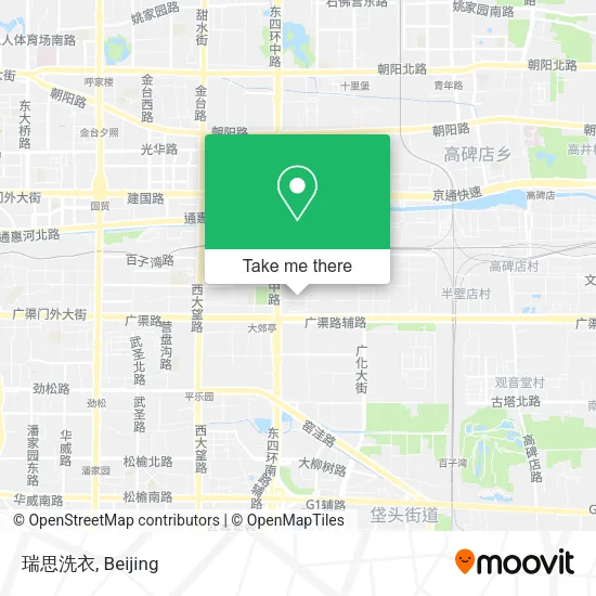 瑞思洗衣 map