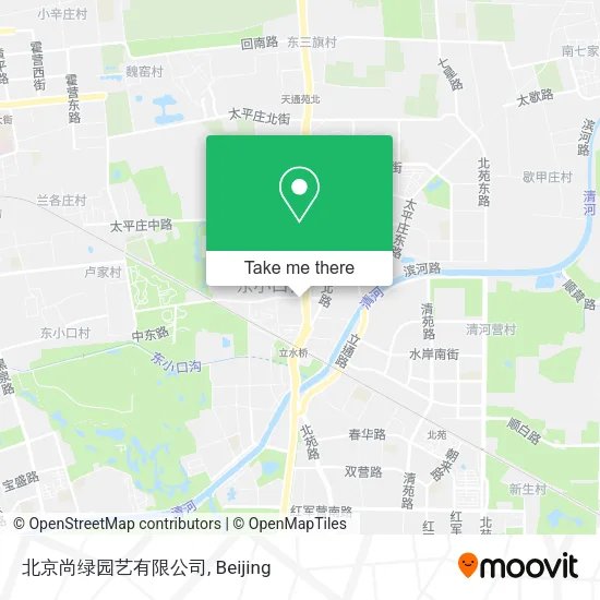北京尚绿园艺有限公司 map